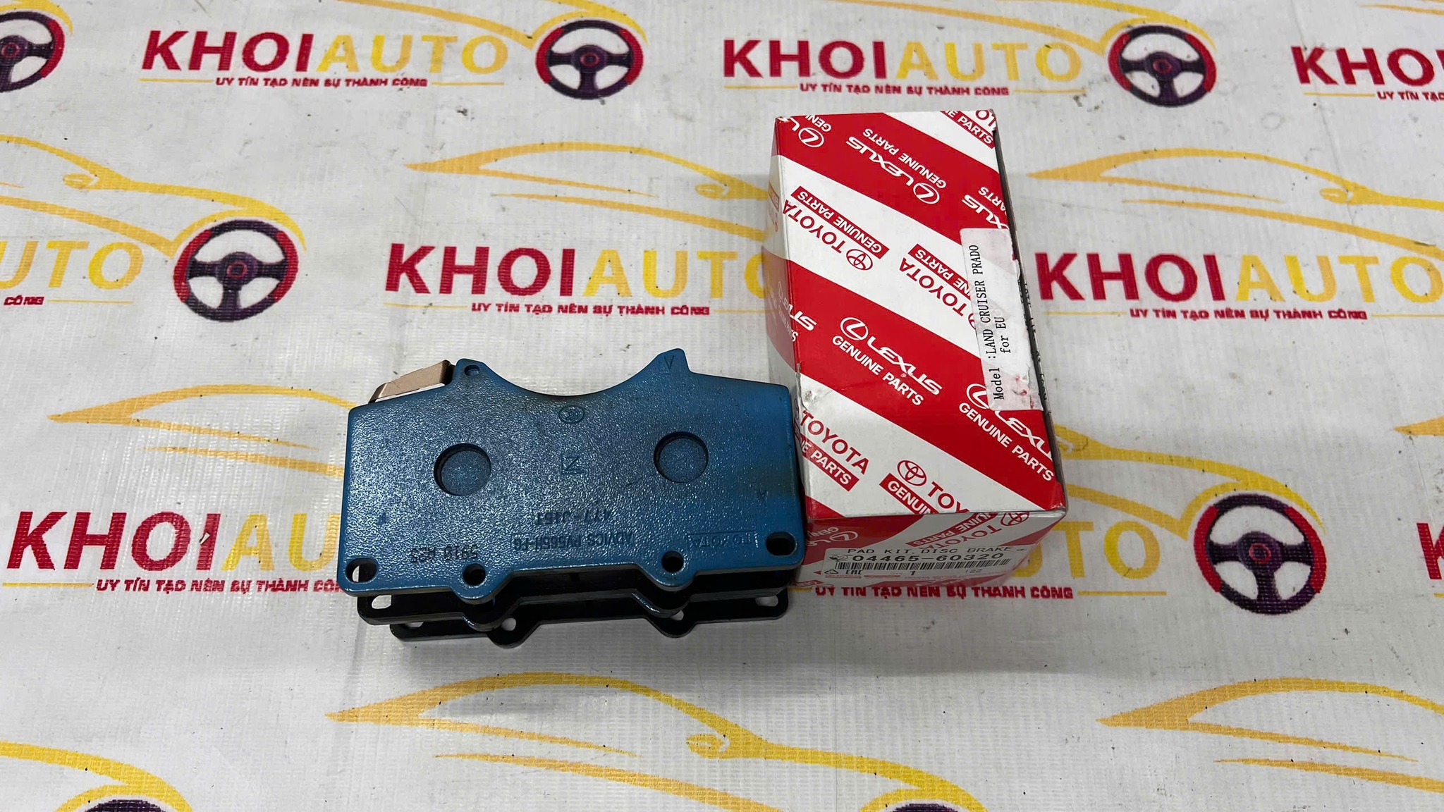 04465-60320 MÁ PHANH TRƯỚC LEXUS GX460 2013-2018 0446560320 Chính Hãng