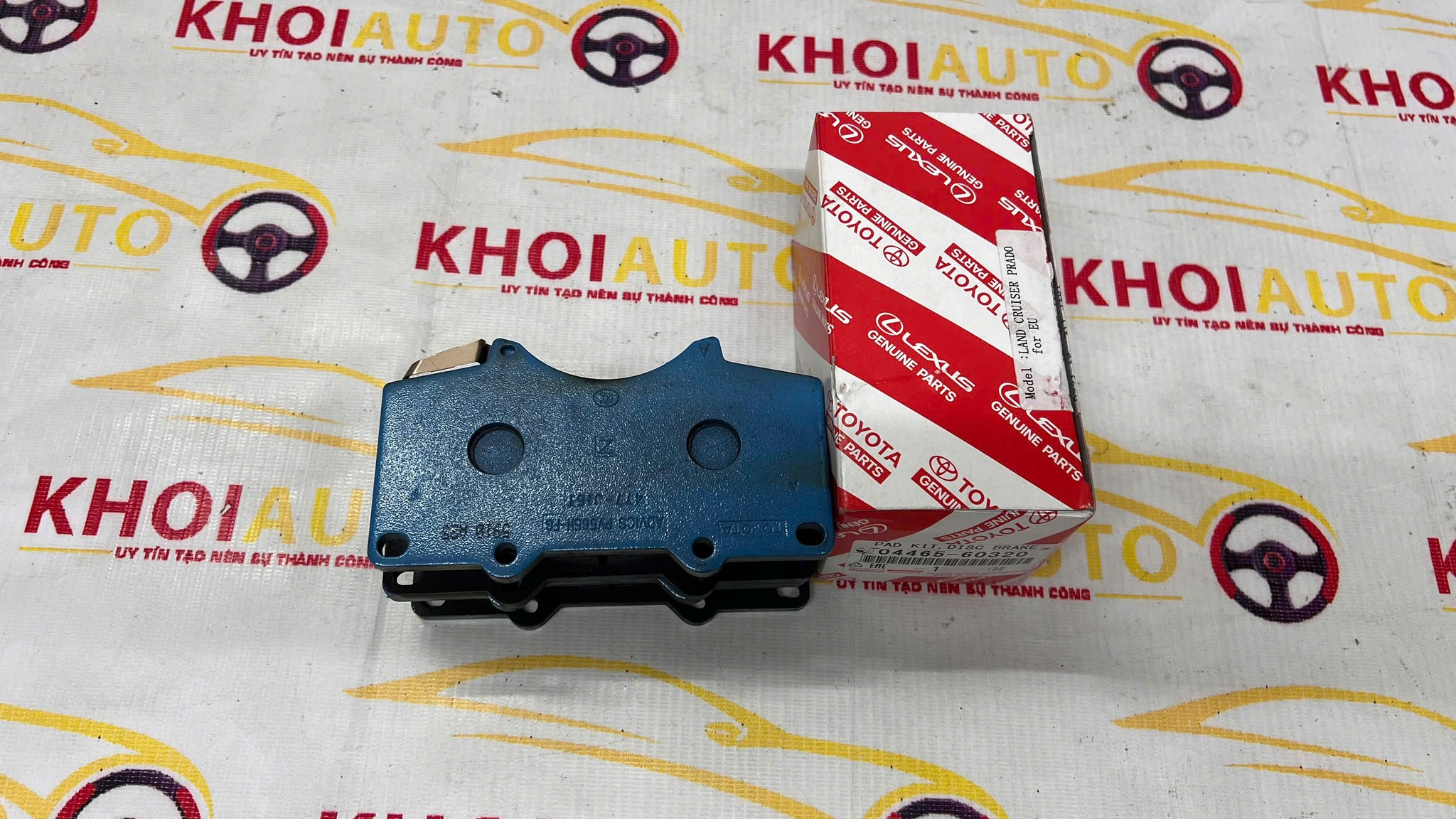 04465-60320 MÁ PHANH TRƯỚC LEXUS GX460 2013-2018 0446560320 Chính Hãng