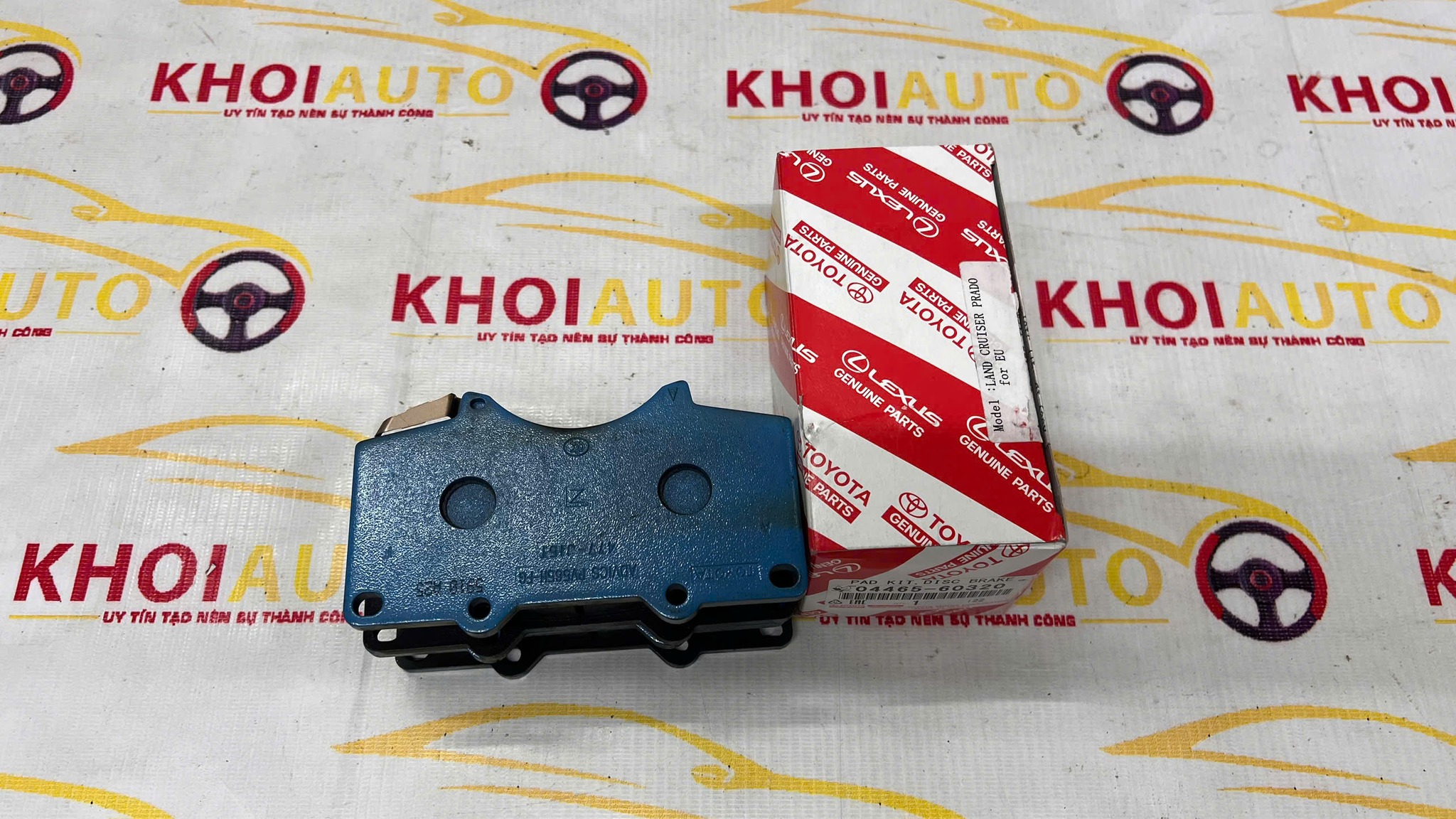 04465-60320 MÁ PHANH TRƯỚC LEXUS GX460 2013-2018 0446560320 Chính Hãng