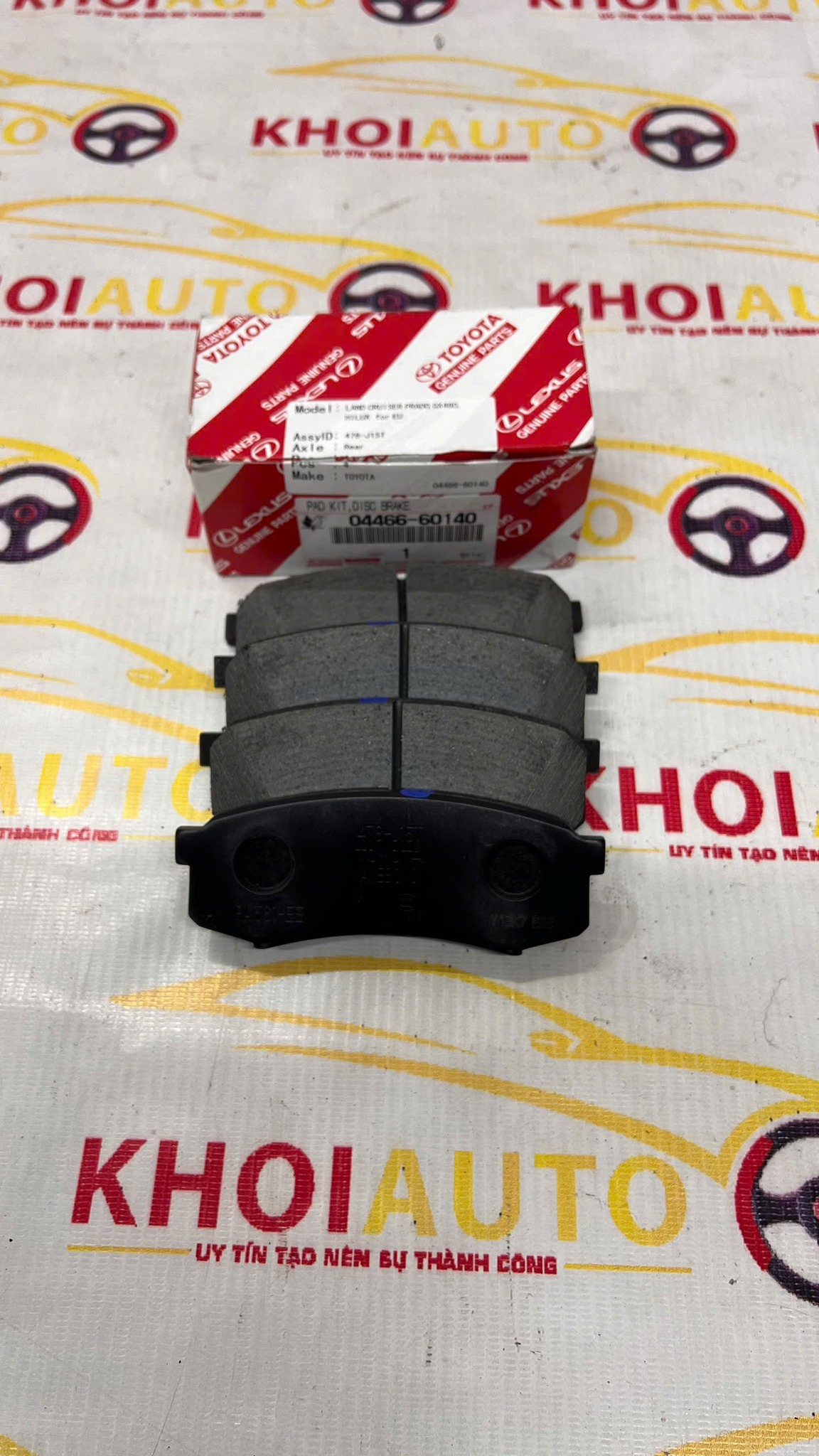 04466-60140 Má Phanh Sau LEXUS GX460 2010-2020 0446660140 Chính Hãng