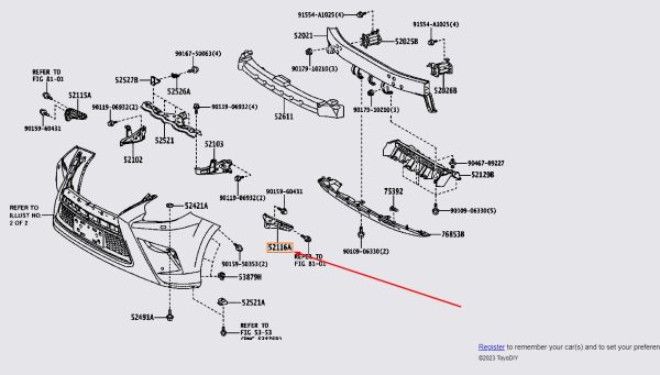 52116 60230 PHE CAI CAN TRUOC LEXUS GX460 2019 VE TRAI LH 5211660230