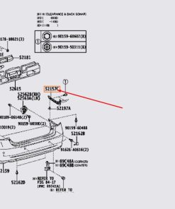 52157 33020 PHE CAI CAN SAU LEXUS ES350 2006 2012 VE PHAI RH 5215733020 1