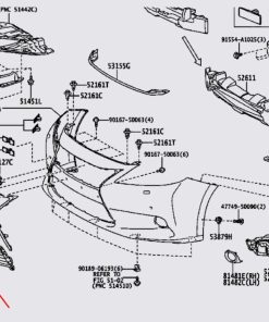 53112 33070 Galang Duoi Lexus ES350 2013 2015 5311233070 B