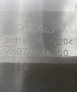 75075 48050 Mạ Cánh Của Sau Lexus RX Series 2009 2012 Vé Phải RH7507548050 13