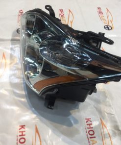 a headlight on a table