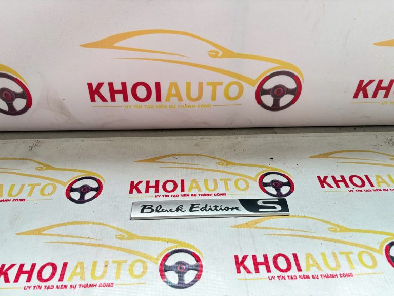 Logo Chữ Black Edition Cho Lexus LX570 & Toyota Land Cruiser  KHOIAUTO