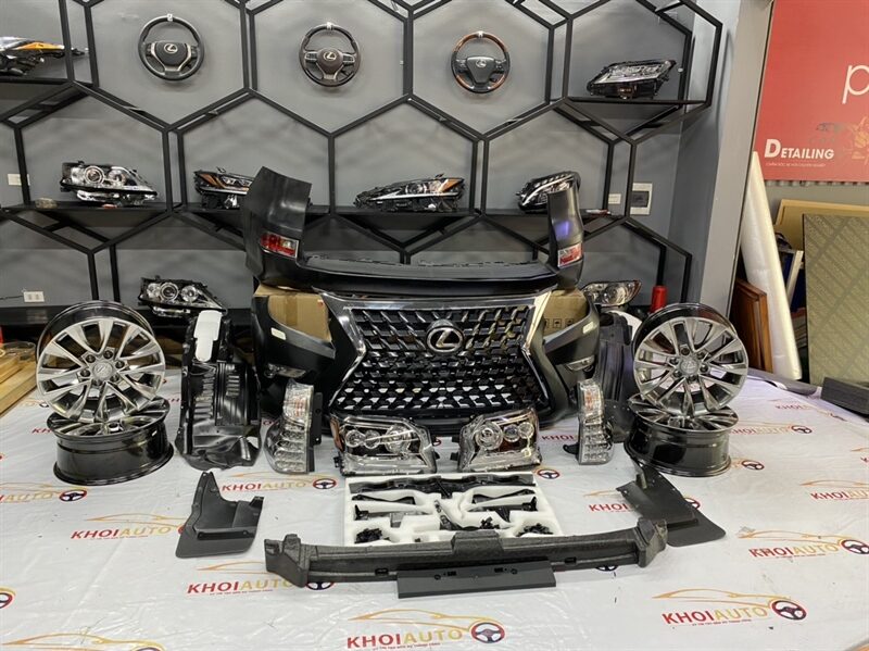 BODY KIT (BỘ LÊN ĐỜI )GX460 2010 LÊN 2018 - Ảnh 3