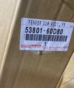 53801-60D80 Tai Xe ( FENDER SUB-ASSY) Lexus LX570 2019-2022 Vế Phải (RH) 5380160D80