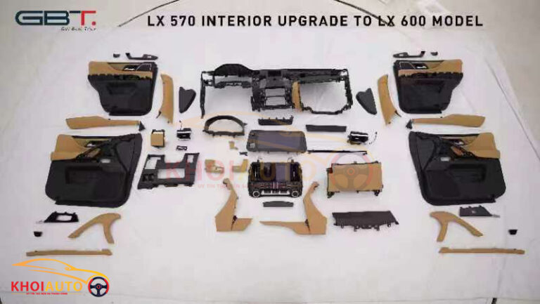 LEXUS LX570 2008-2015  Nâng Cấp  Lên Đời Nội Thất Phiên Bản LEXUS  LX600