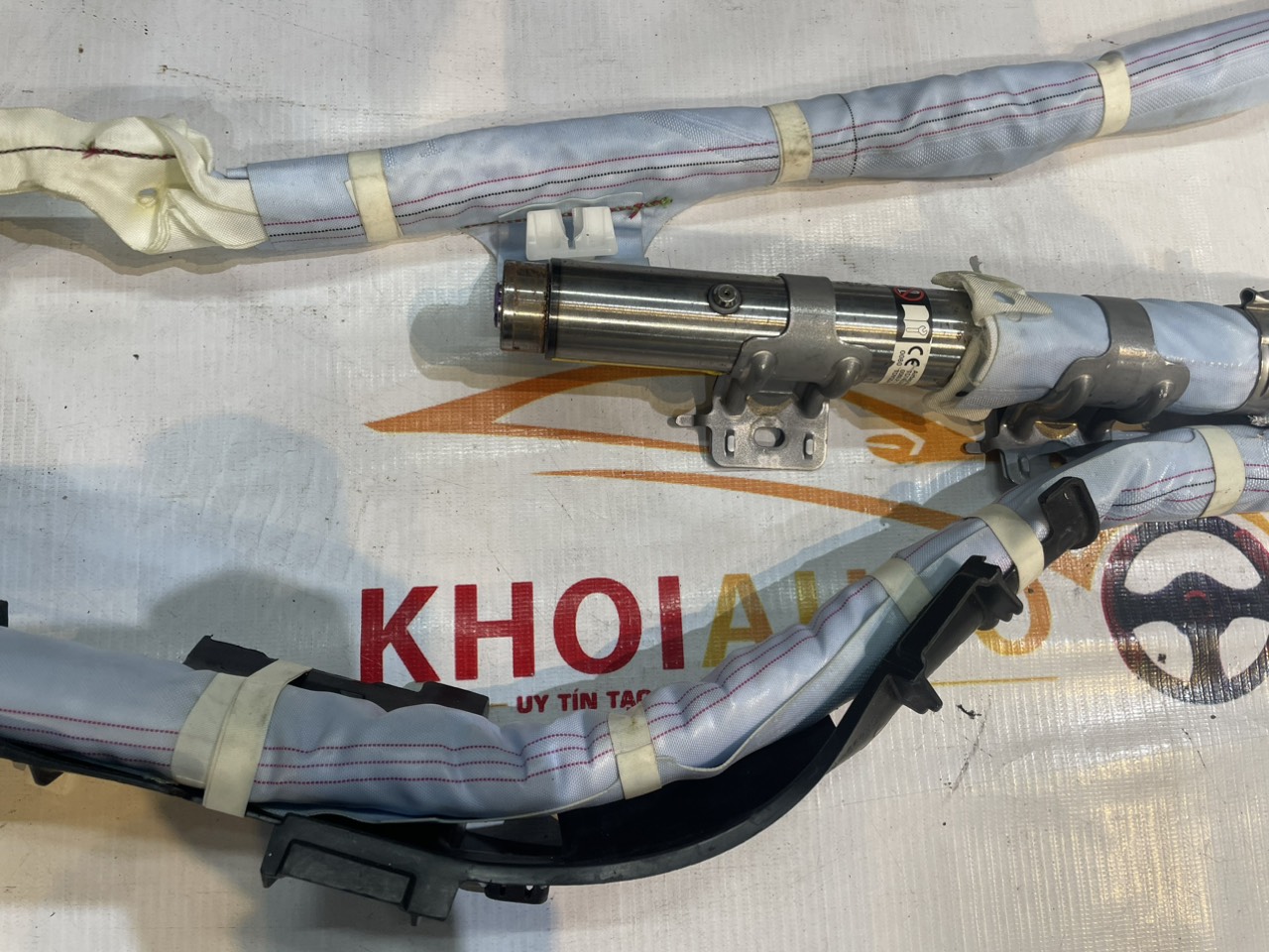 62180-48090 Túi Khí Trần Lexus RX350 2016-2019 Vế Trái (LH) Bãi Tháo Xe 6218048090 TG14E04001 - Ảnh 2