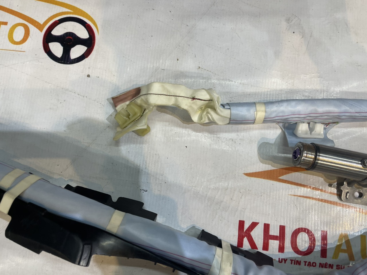 62180-48090 Túi Khí Trần Lexus RX350 2016-2019 Vế Trái (LH) Bãi Tháo Xe 6218048090 TG14E04001 - Ảnh 12