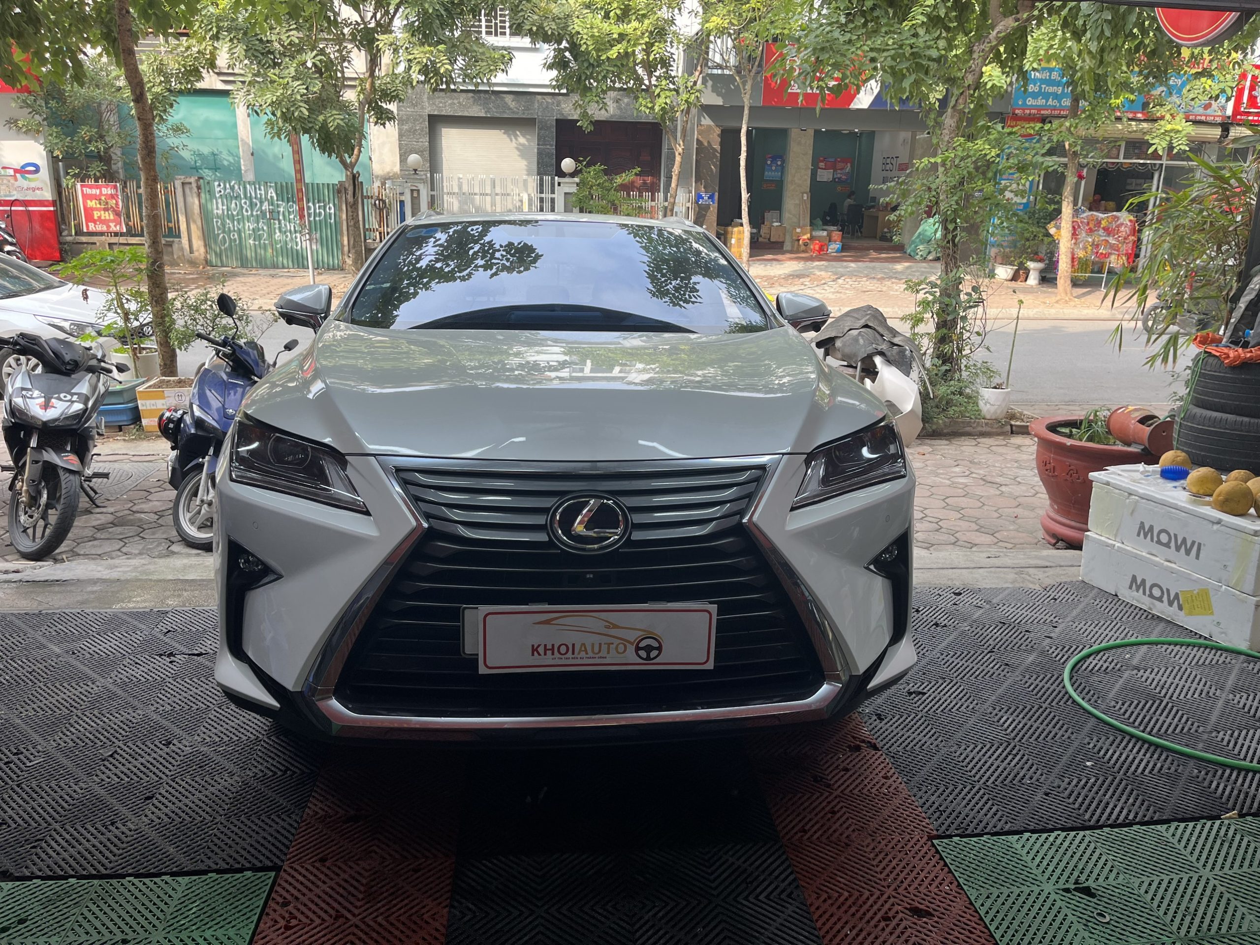 LEXUS RX200T Độ Đèn RX350 1 Bi Lên 3 Bi Full Led