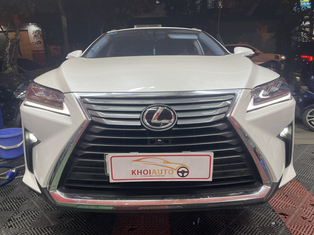 LEXUS RX200T Độ Đèn RX350 1 Bi Lên 3 Bi Full Led
