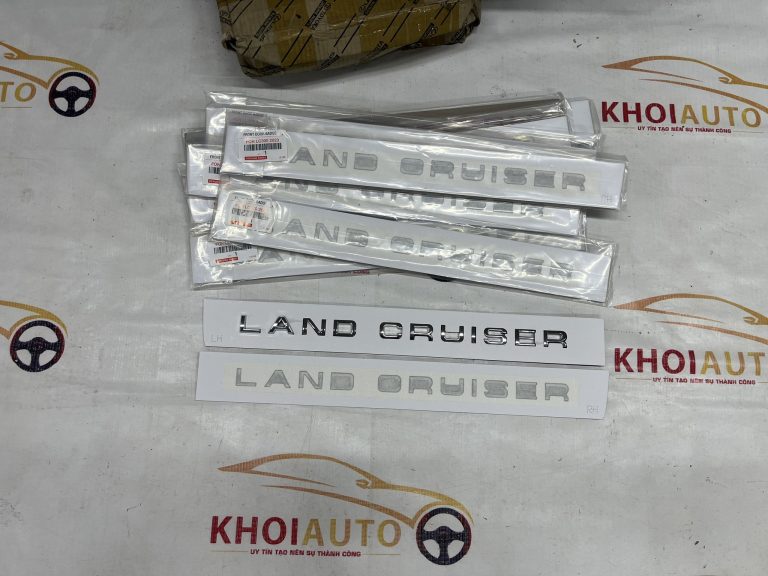 Bộ Chữ  Cho Cánh Cửa Land Cruiser LC300 2022-2024
