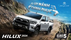 Toyota Viet Nam gioi thieu Hilux phien ban nang cap 2024