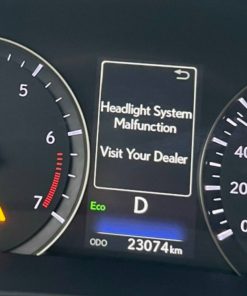 Sửa Lỗi Đèn LEXUS RX350 2020 Headlight System Malfunction Visit Your Dealer