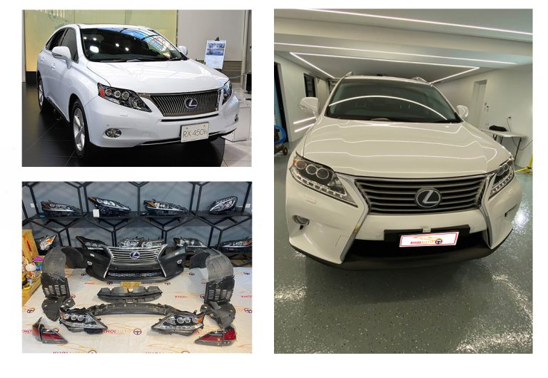 BODYKIT LEXUS RX450H 2009  Nâng Cấp Phiên Bản 2013-2014 Tháo Xe(old)