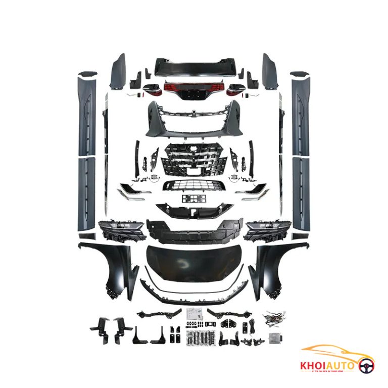 Bodykit TOYOTA Alphard 30 2015 2022 Nâng Cấp Phiên Bản 40 2024