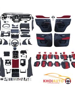 Nâng Cấp Nội Thất TOYOTA LAND CRUISER LC200(2008-2021)Phiên Bản LC300 Màu Đỏ Đẳng Cấp, Taplo, Tapi, Cửa, Yên Ngựa, Bao Ghế