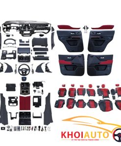 Nâng Cấp Nội Thất TOYOTA LAND CRUISER LC200(2008-2021)Phiên Bản LC300 Màu Đỏ Đẳng Cấp, Taplo, Tapi, Cửa, Yên Ngựa, Bao Ghế