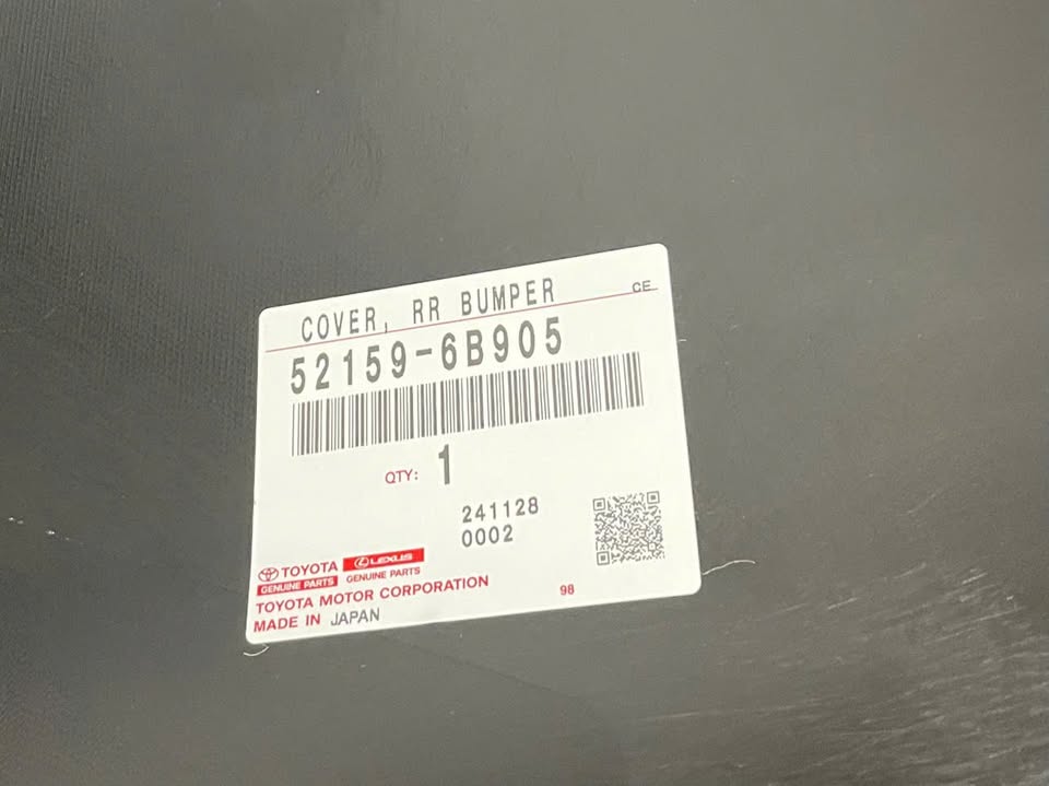 52159-6B905 Cản Sau TOYOTA Land Cruiser 2021-2025 LC300 521596B905