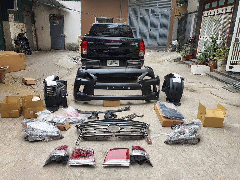 Bodykit Nâng Đời LEXUS LX570 2009-2012 Lên Phiên Bản 2013-2015