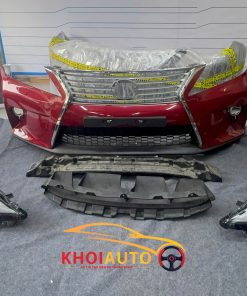Nâng Cấp Bodykit Lexus RX350 2010 Lên Đời 2014 & Đèn Pha 2021 Màu Đỏ