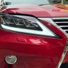 Nâng Cấp Bodykit Lexus RX350 2010 Lên Đời 2014 & Đèn Pha 2021 Màu Đỏ