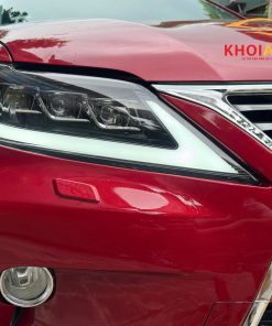 Nâng Cấp Bodykit Lexus RX350 2010 Lên Đời 2014 & Đèn Pha 2021 Màu Đỏ
