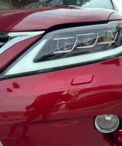 Nâng Cấp Bodykit Lexus RX350 2010 Lên Đời 2014 & Đèn Pha 2021 Màu Đỏ