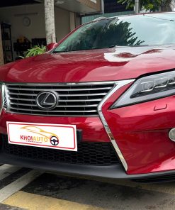 Nâng Cấp Bodykit Lexus RX350 2010 Lên Đời 2014 & Đèn Pha 2021 Màu Đỏ