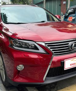 Nâng Cấp Bodykit Lexus RX350 2010 Lên Đời 2014 & Đèn Pha 2021 Màu Đỏ