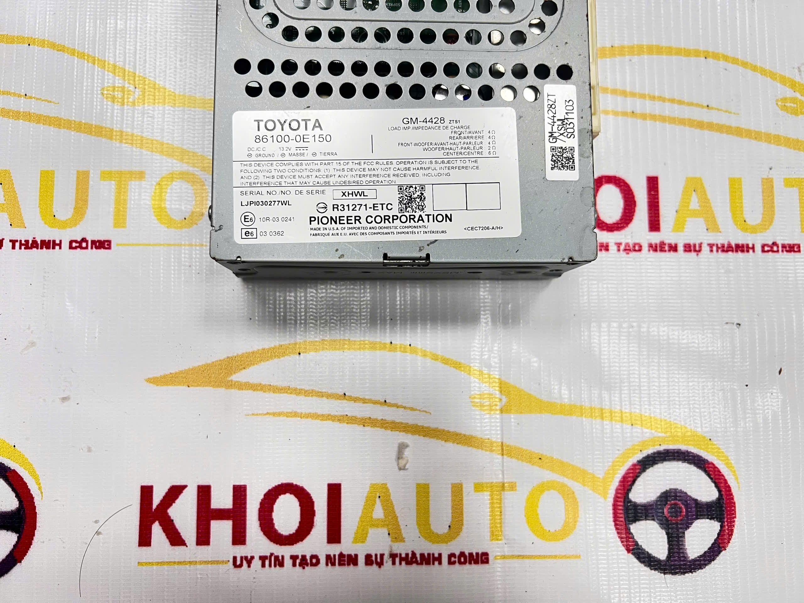 86100-0E150 Bộ Khuếch Đại Âm Thanh Amplifier Lexus RX350 RX450H 2013-2015 Amplifier 861000E150