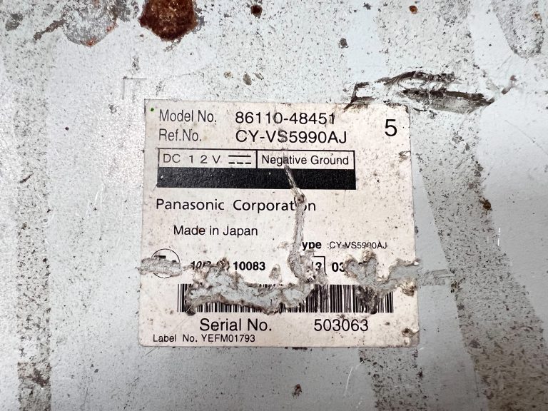 86110-48451 Hộp Điều Khiển Màn Hình Sau Xe LEXUS RX350 2009-2015 8611048451 Bãi Tháo Xe