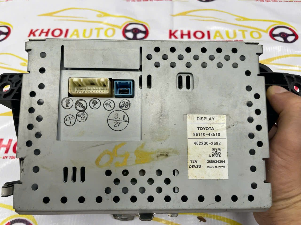 86110-48510 Màn Hình Taplo Xe LEXUS RX450h 2009-2012 Tháo Xe 8611048510