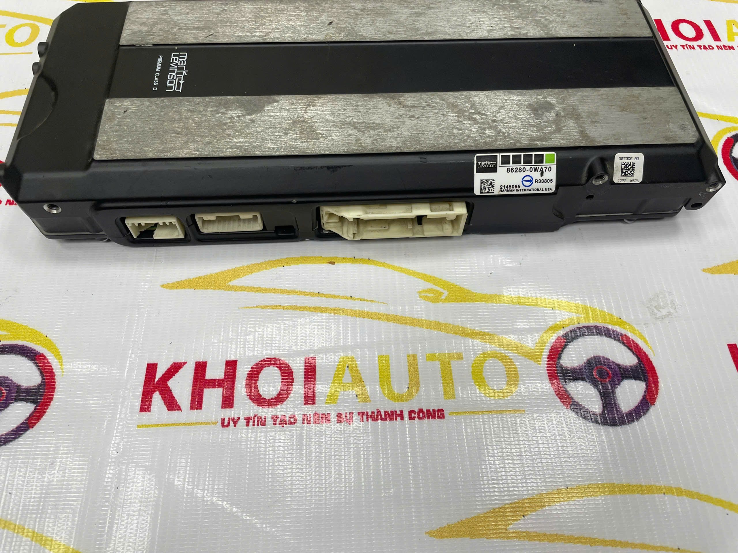 86280-0WA70 Âm Ly (Amply) Mark Levinson Lexus ES350 2013-2015 862800WA70 Bãi Tháo Xe