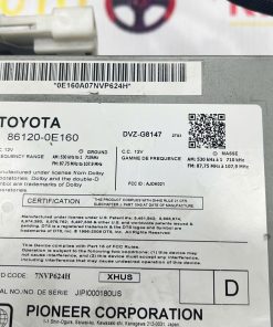 86120-0E160 Cụm Radio Đài FM Đĩa CD DVD LEXUS RX350 RX450h 2010-2015 861200E160 Bãi Tháo Xe