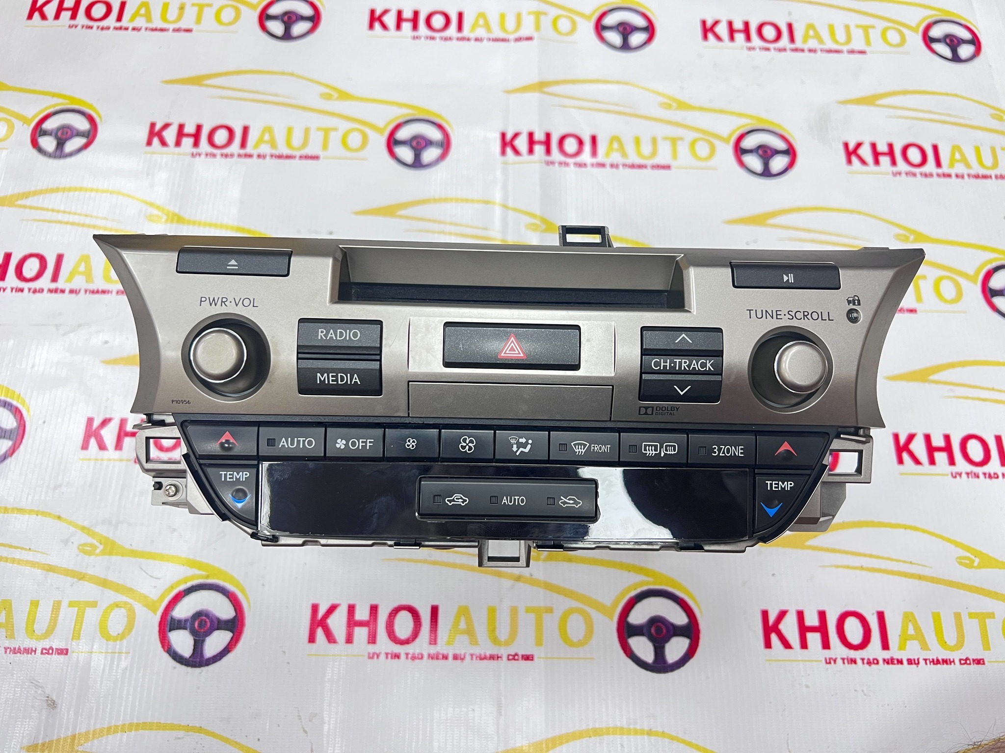 86130-33770 Cụm Đài Đĩa FM Bảng Điều Hòa LEXUS ES350 2012-2015 8613033770 Bãi Thái Xe