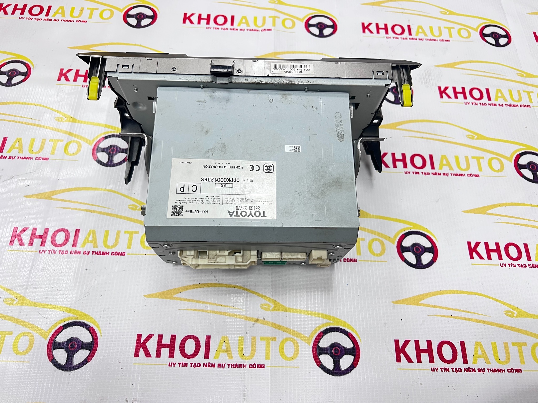 86130-33770 Cụm Đài Đĩa FM Bảng Điều Hòa LEXUS ES350 2012-2015 8613033770 Bãi Thái Xe