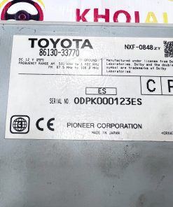 86130-33770 Cụm Đài Đĩa FM Bảng Điều Hòa LEXUS ES350 2012-2015 8613033770 Bãi Thái Xe