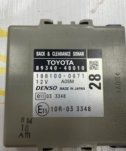89340-48010 Hộp Điều Khiển Chướng Ngại Vật ECM LEXUS RX350 RX450h 2009-2015 8934048010 Tháo Xe