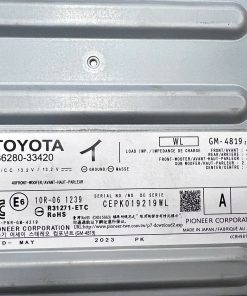 86280-33420 Âm ly (Amplifier) Lexus ES350 2022-2025 Hàng Tháo Xe Zin 8628033420