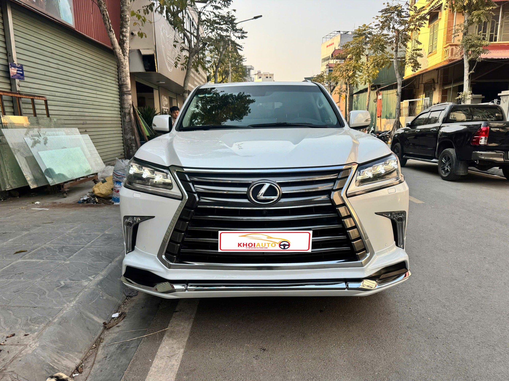 Bodykit Lexus LX570 2016-2019 Nâng Đời, Lên Đời Xe Sang Hàng OEM Cao Cấp