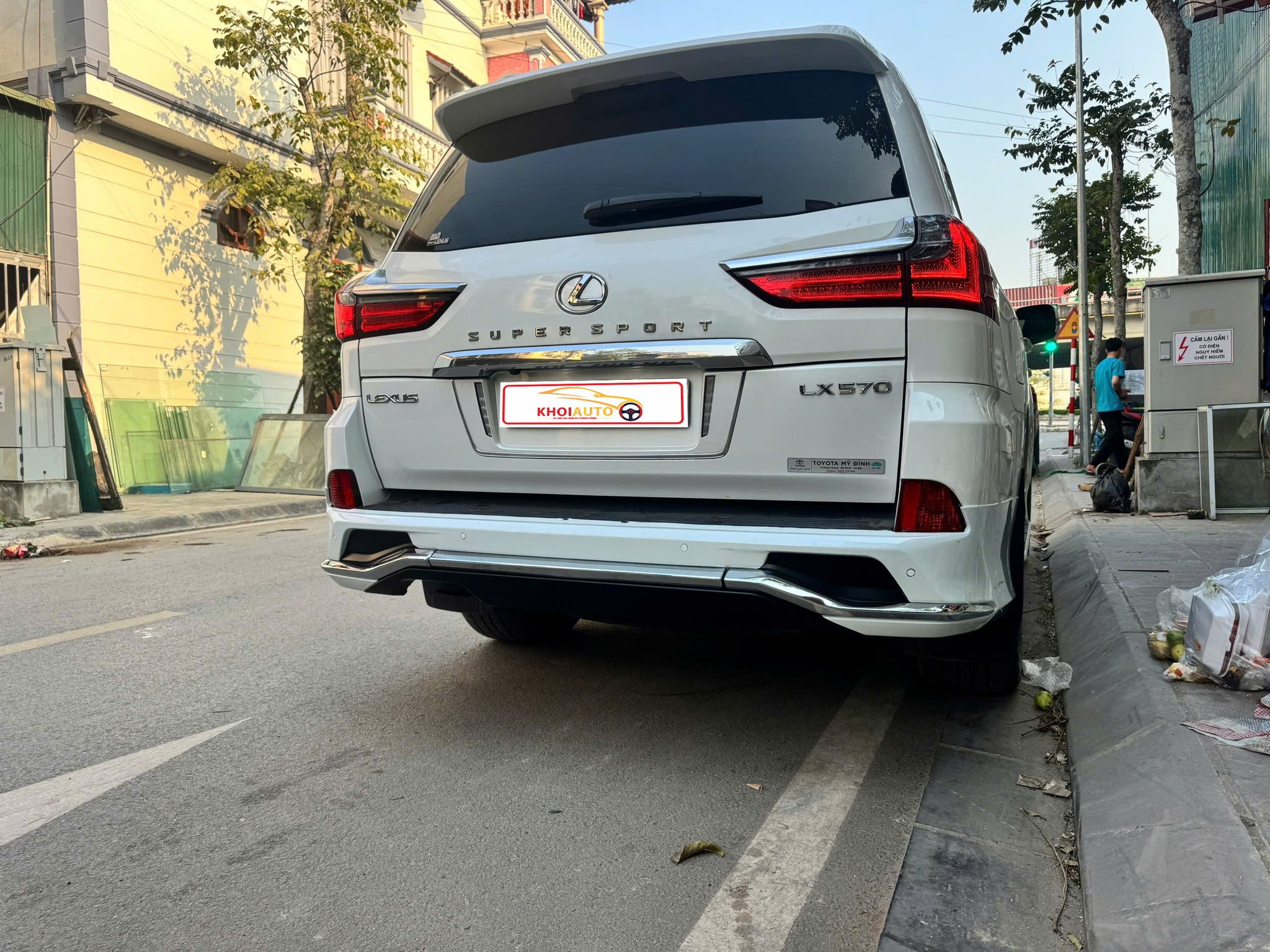 Bodykit Lexus LX570 2016-2019 Nâng Đời, Lên Đời Xe Sang Hàng OEM Cao Cấp