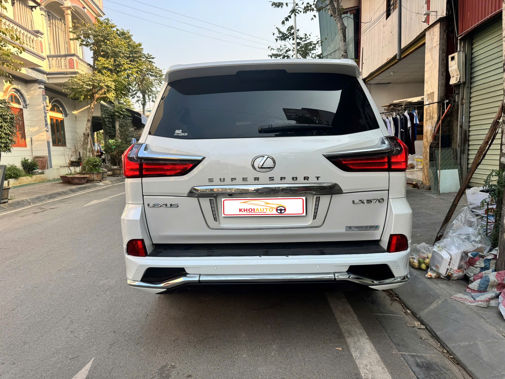 Bodykit Lexus LX570 2016-2019 Nâng Đời, Lên Đời Xe Sang Hàng OEM Cao Cấp