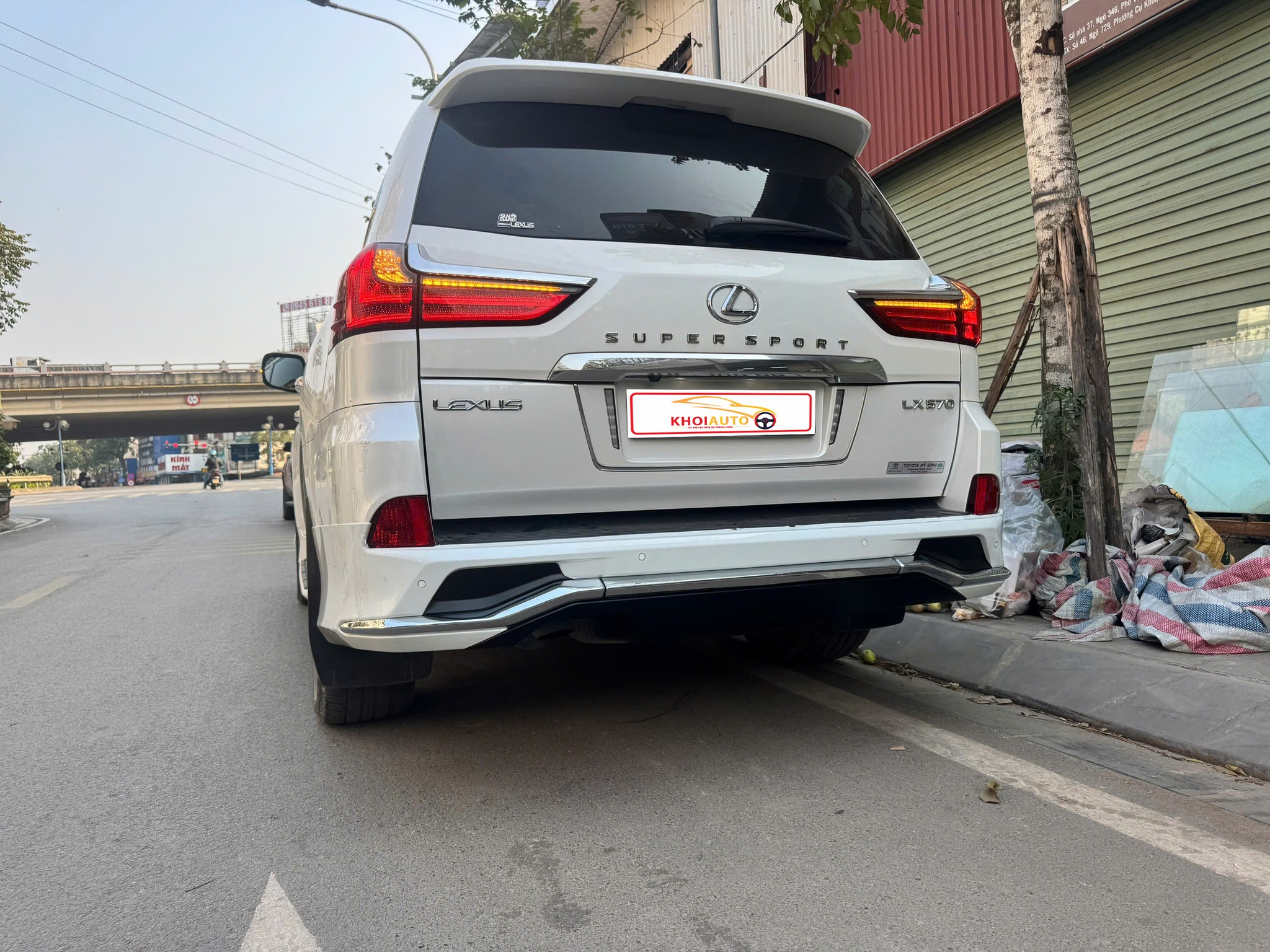 Bodykit Lexus LX570 2016-2019 Nâng Đời, Lên Đời Xe Sang Hàng OEM Cao Cấp