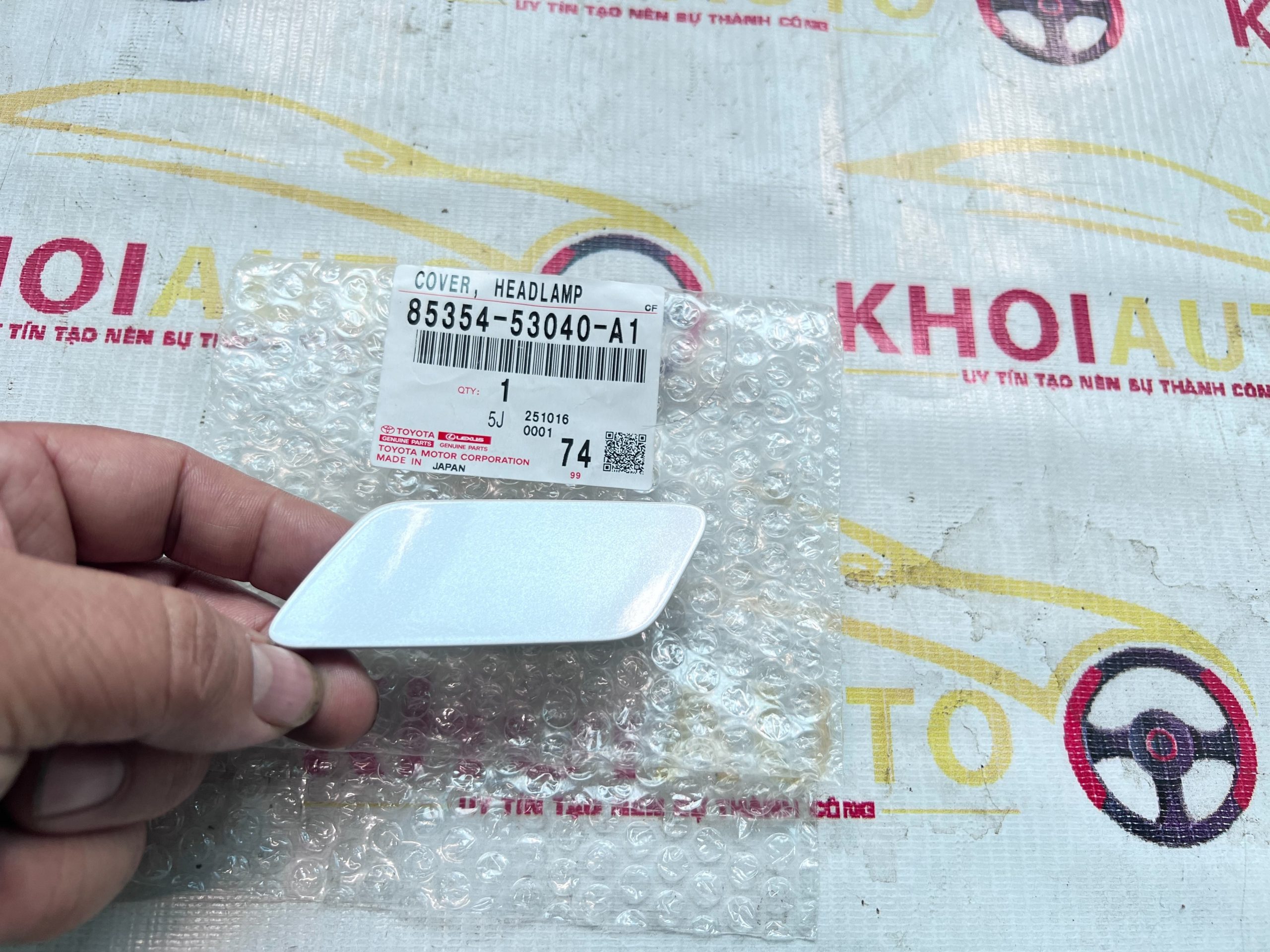 85354-53040-A1 Nắp Rửa Đèn Pha LEXUS IS250 2020-2024 Trái(LH)8535453040A1 Chính Hãng