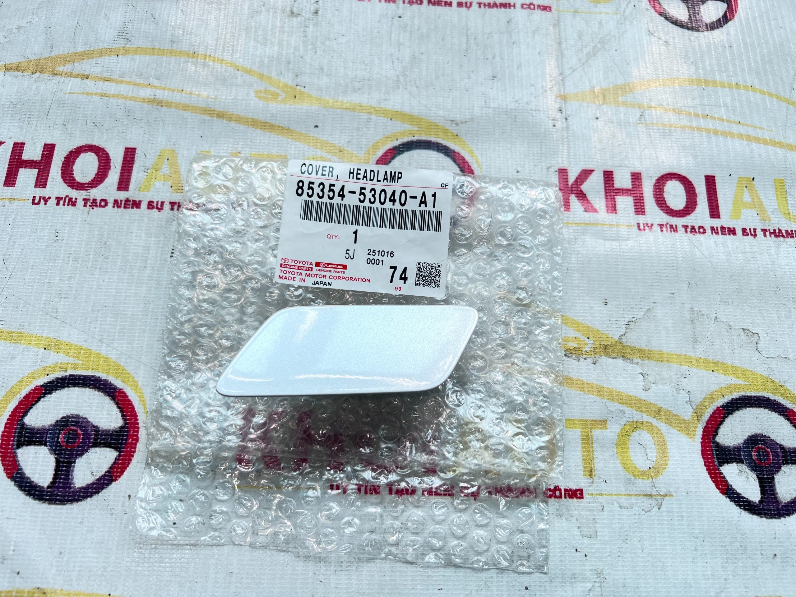 85354-53040-A1 Nắp Rửa Đèn Pha LEXUS IS250 2020-2024 Trái(LH)8535453040A1 Chính Hãng